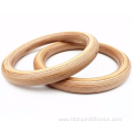 Adjustable Straps Wood Gymnastic Fitness Ring